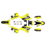 yamaha yz250x graphics kit 2016-2022 speed series yellow