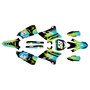 yamaha yz250x graphics kit 2016-2022 splash series lime