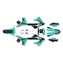 yamaha yz125x graphics kit 2023-2026 speed series teal