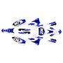 yamaha yz250x graphics kit 2016-2022 vintage series blue