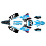 yamaha yz250x graphics kit 2016-2022 viper series cm