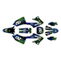 yamaha yz250x graphics kit 2023-2026 core series blue