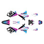 yamaha yz125 graphics kit 2005 dream series pink