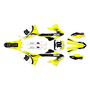 yamaha yz250x graphics kit 2023-2026 speed series yellow