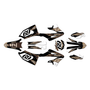 yamaha yz250x graphics kit 2023-2026 vintage series tan