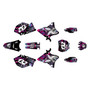 yamaha yz250 graphics kit 2005 core series magenta