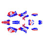 yamaha yz125 graphics kit 2002-2004 turbo series red-blue