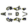 yamaha yz250f graphics kit 2003-2005 core series yellow