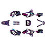 yamaha yz250f graphics kit 2003-2005 core series magenta