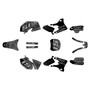 yamaha yz250f graphics kit 2003-2005 cyberware series smoke