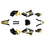 yamaha yz250f graphics kit 2003-2005 dream series gold