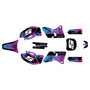 yamaha yz250f graphics kit 1998-2002 night-city series magenta-shift