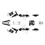 yamaha yz250 graphics kit 2005 swift series white
