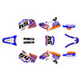 yamaha yz250f graphics kit 2003-2005 split series orange