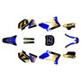 yamaha yz250f graphics kit 2003-2005 stellar series gold