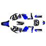 yamaha yz250f graphics kit 1998-2002 stellar series blue