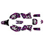 yamaha yz426f graphics kit 1998-2002 core series magenta