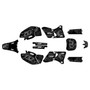 yamaha yz426f graphics kit 1998-2002 core series smoke