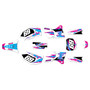 yamaha yz250f graphics kit 1998-2002 vintage series magenta