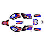 yamaha yz250f graphics kit 1998-2002 vintage series red-shift