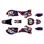 yamaha yz250f graphics kit 2006-2007 core series red