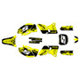 yamaha yz400f graphics kit 1998-2002 night-city series yellow