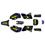 yamaha yz426f graphics kit 1998-2002 rebel series yellow
