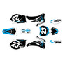 yamaha yz250f graphics kit 2006-2007 evader series cyan