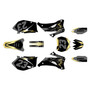 yamaha yz250f graphics kit 2008-2009 evader series gold
