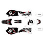 yamaha yz250f graphics kit 2006-2007 future series red