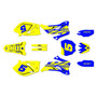 yamaha yz250f graphics kit 2008-2009 future series yellow