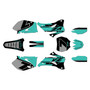 yamaha yz250f graphics kit 2006-2007 legend series teal