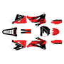 yamaha yz250f graphics kit 2008-2009 legend series red