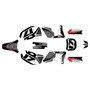 yamaha yz400f graphics kit 1998-2002 stellar series red