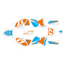 yamaha yz400f graphics kit 1998-2002 stellar series orange