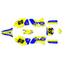 yamaha yz400f graphics kit 1998-2002 swift series yellow-shift