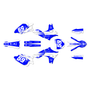 yamaha yz450f graphics kit 2010-2013 swift series blue