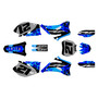 yamaha yz250f graphics kit 2006-2007 semper series cyan