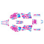 yamaha yz400f graphics kit 1998-2002 twitch series magenta