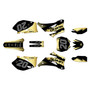 yamaha yz250f graphics kit 2008-2009 spear series gold