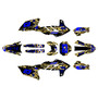 yamaha yz450f graphics kit 2023-2025 acid series gold