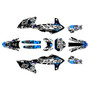 yamaha yz450f graphics kit 2023-2025 acid series blue-shift