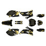 yamaha yz250f graphics kit 2006-2007 twitch series gold