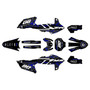yamaha yz250f graphics kit 2024-2026 rift series blue