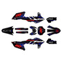 yamaha yz250f graphics kit 2024-2026 rift series red