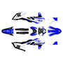 yamaha yz450f graphics kit 2023-2025 dream series blue