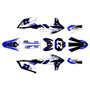 yamaha yz450f graphics kit 2023-2025 evader series blue