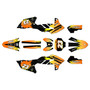 yamaha yz250f graphics kit 2024-2026 splash series orange