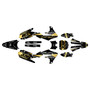 yamaha yz450fx graphics kit 2019-2023 blitz series gold