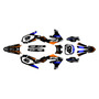 yamaha yz450f graphics kit 2018-2022 division series orange